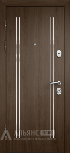 Морозостойкая входная уличная дверь с терморазрывом №14 внутренняя - фото